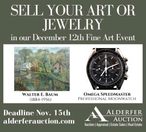 As an industry leader, Alderfer Auction is pleased to offer a complimentary evaluation of your Fine Art collection. Our seasoned specialists will assess whether a piece from your collection could be a star in our upcoming Fine Arts Auction. We have a keen interest in Pennsylvania impressionist works from the 19th and 20th centuries, as well as art that transcends geographical boundaries and historical eras. Place your trust in our family-owned auction company, celebrated for generations of honesty and integrity.