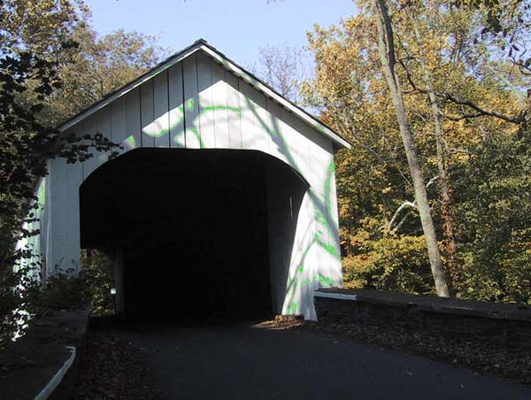 Loux Covered Bridge Bucks County PA